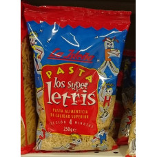 La Isleña - Pasta los super Letris Buchstabennudeln 200g hergestellt auf Gran Canaria
