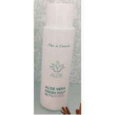 Alma de Canarias - Zumo de Aloe Vera Fresh Pulp 99,7% 500ml Flasche hergestellt auf Lanzarote