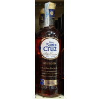 Santa Cruz - Ron Dorada Oro Seleccion brauner Rum 700ml 37,5% Vol. hergestellt auf Teneriffa