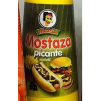 Mosa - Mostaza picante 200ml Glas hergestellt auf Gran Canaria