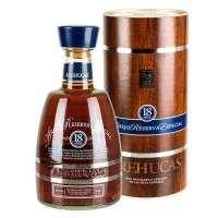 Arehucas - Ron Añejo Arehucas Reserva Especial 18 anos Rum 700ml 40% Vol. hergestellt auf Gran Canaria