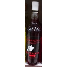Artemi - Dundy Licor de Granadina sin alcohol Granatapfel-Likör alkoholfrei 1l hergestellt auf Gran Canaria