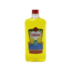 Cobana - Liqueur Banana Licor de Platano Bananenlikör 30% 1l PET-Flasche hergestellt auf Teneriffa