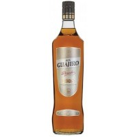 Guajiro - Ron Dorado goldener Rum 37,5% Vol. PET-Flasche eckig 1l hergestellt auf Teneriffa