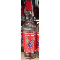Sgotroff - Vodka Wodka 30% Vol. 1l hergestellt auf Gran Canaria