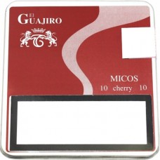 El Guajiro - Micos Cherry 10 Zigarillos Metallschachtel hergestellt auf Teneriffa