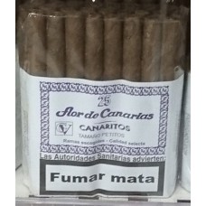 Flor de Canarias - Canaritos Tamano Petitos  25 Zigarillos hergestellt auf Teneriffa
