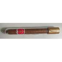 La Rica Hoja - Puros Tubo einzelne Zigarre 14cm in Plastikröhre wasserdicht hergestellt auf La Palma