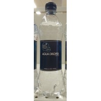 Agua Droper con gas Mineralwasser mit Kohlensäure 500ml PET-Flasche hergestellt auf Gran Canaria