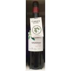 Vinatigo - Vino Tinto Listan Negro Rotwein 13,5% Vol. 750ml hergestellt auf Teneriffa