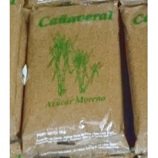 Canaveral Canarias - Azucar Moreno brauner Rohrzucker 1Kg Tüte hergestellt auf Gran Canaria