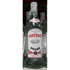 Artemi - Ron Blanco weißer Rum 1 Liter 37,5% Vol. hergestellt auf Gran Canaria
