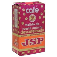 JSP - Cafe Molido de Tueste Natural Decafeinado Röstkaffee gemahlen entkoffeiniert 250g hergestellt auf Teneriffa