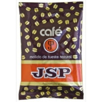 JSP - Cafe Molido de Tueste Natural Röstkaffee gemahlen Tüte 250g hergestellt auf Teneriffa