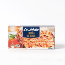 La Isleña - Lasana al Huevo Lasagne-Platten 250g hergestellt auf Gran Canaria