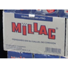 Millac - Leche Vollmilch UHT 3% 6er Pack 1l Tetrapack hergestellt auf Gran Canaria