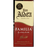Ron Aldea - Ron Familia 15 Anos fünfzehnjähriger Rum 37,5% Vol. 700ml Karton hergestellt auf La Palma