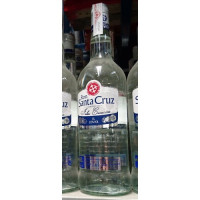 Santa Cruz - Ron Blanco weißer Rum 1l 37,5% Vol. hergestellt auf Teneriffa