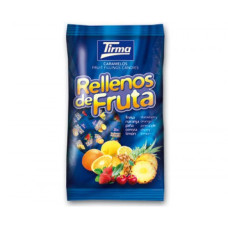 Tirma - Rellenos de Fruta Fruchtgeschmack-Bonbons 150g Tüte hergestellt auf Gran Canaria