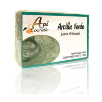 Valsabor - Jabon Artesanal de Arcilla Verde Seife Grüne Tonerde 100g hergestellt auf Gran Canaria