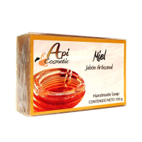 Valsabor - Jabon Artesanal de Miel Seife Honig-Aroma 100g hergestellt auf Gran Canaria 