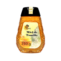 Valsabor - Miel de Tomillo antigoteo kanarischer Honig Quetschflasche 250g hergestellt auf Gran Canaria